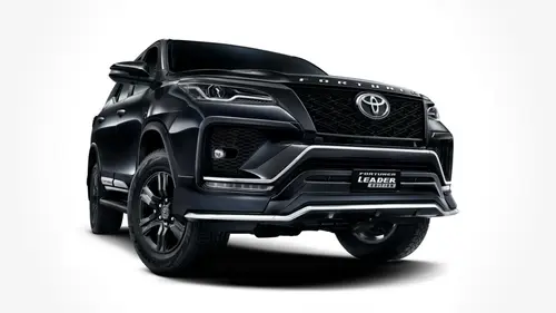 Toyota Updates Fortuner Leader Edition With New Emblem And Blacked Out details Image
