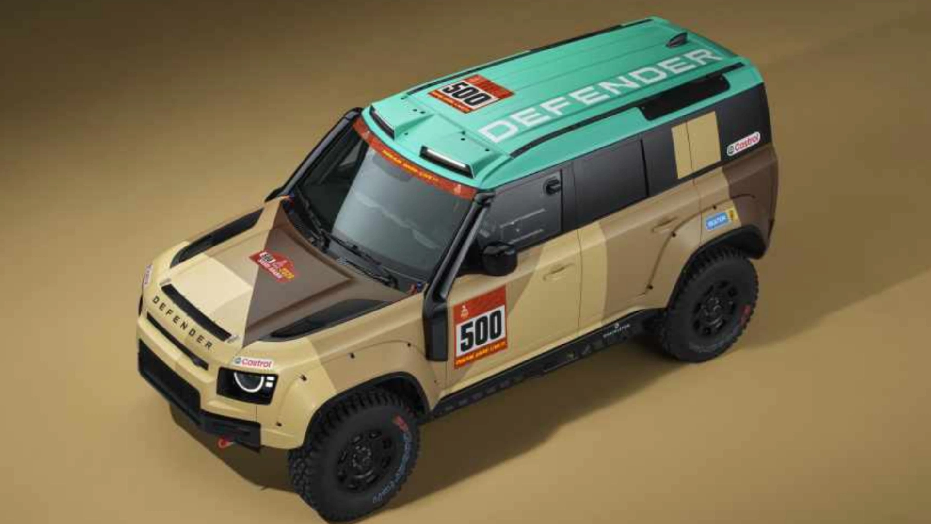 Land Rover Defender D7XR front above