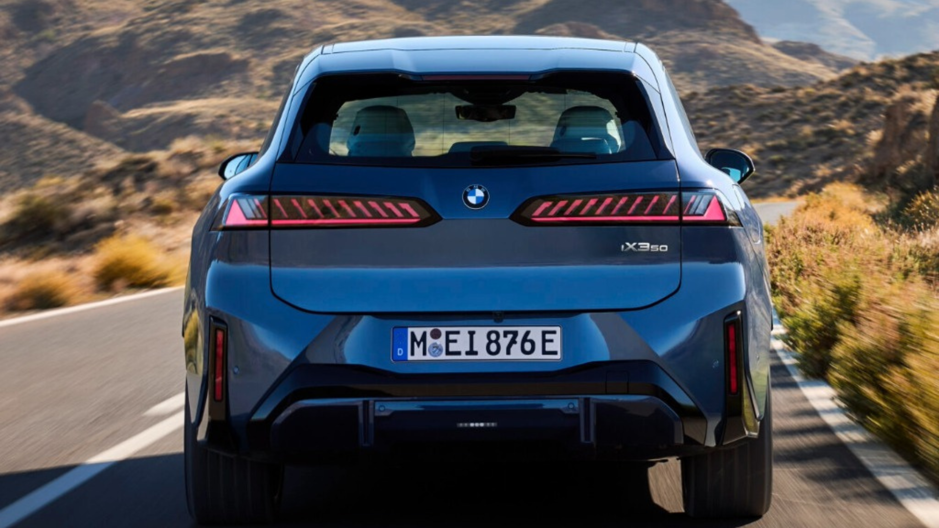 bmw ix3 rear