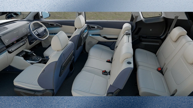 Kia Carens Clavis interior