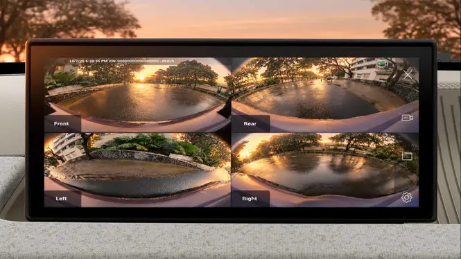 Tata Aeris Dashcam Recorder (DVR)