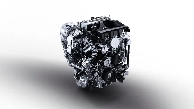 Pajero 2.4-liter clean diesel engine