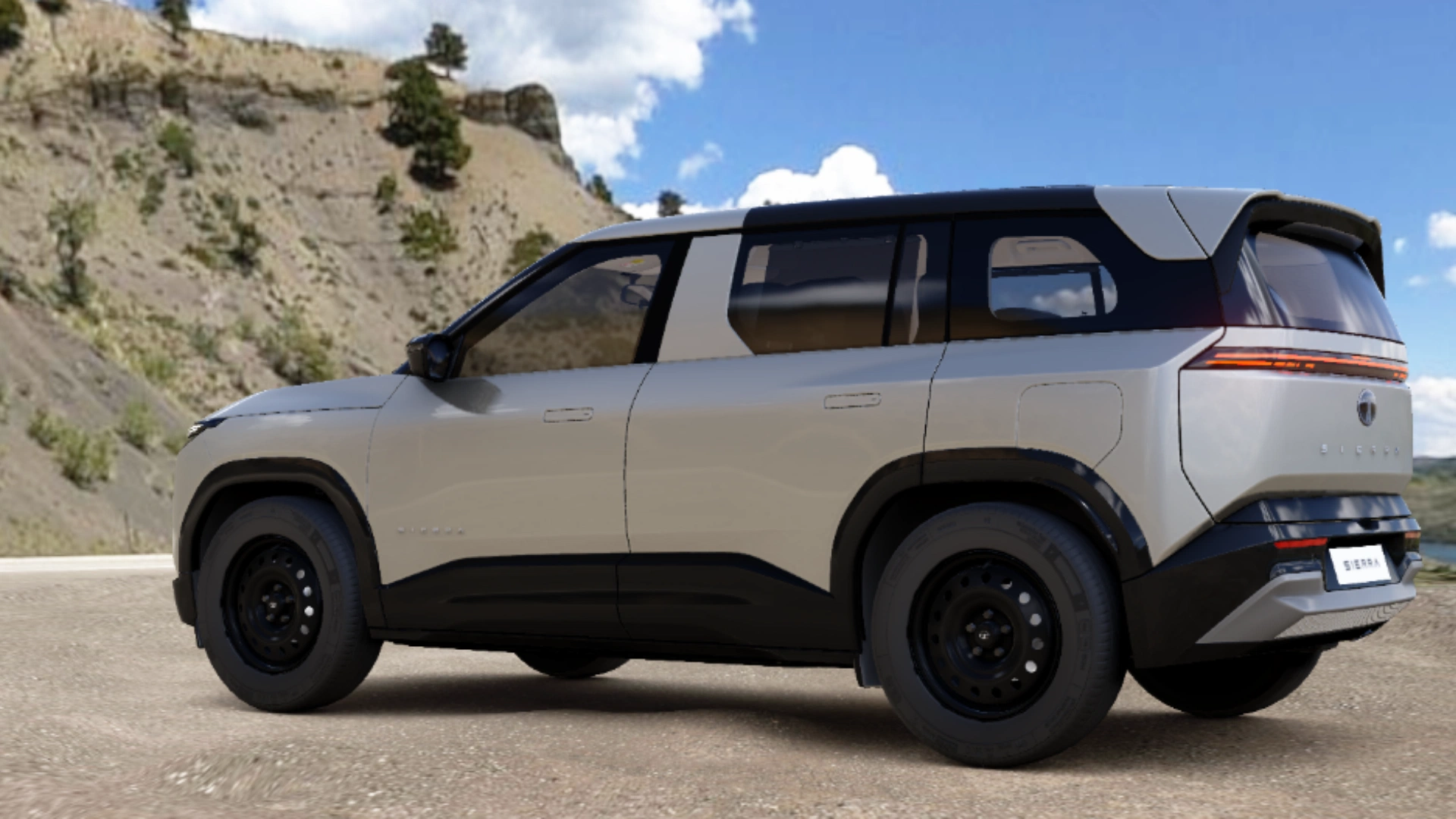 tata sierra base model exterior