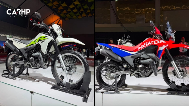 Honda XR 300L (left) & XR 300 Rally (right)
