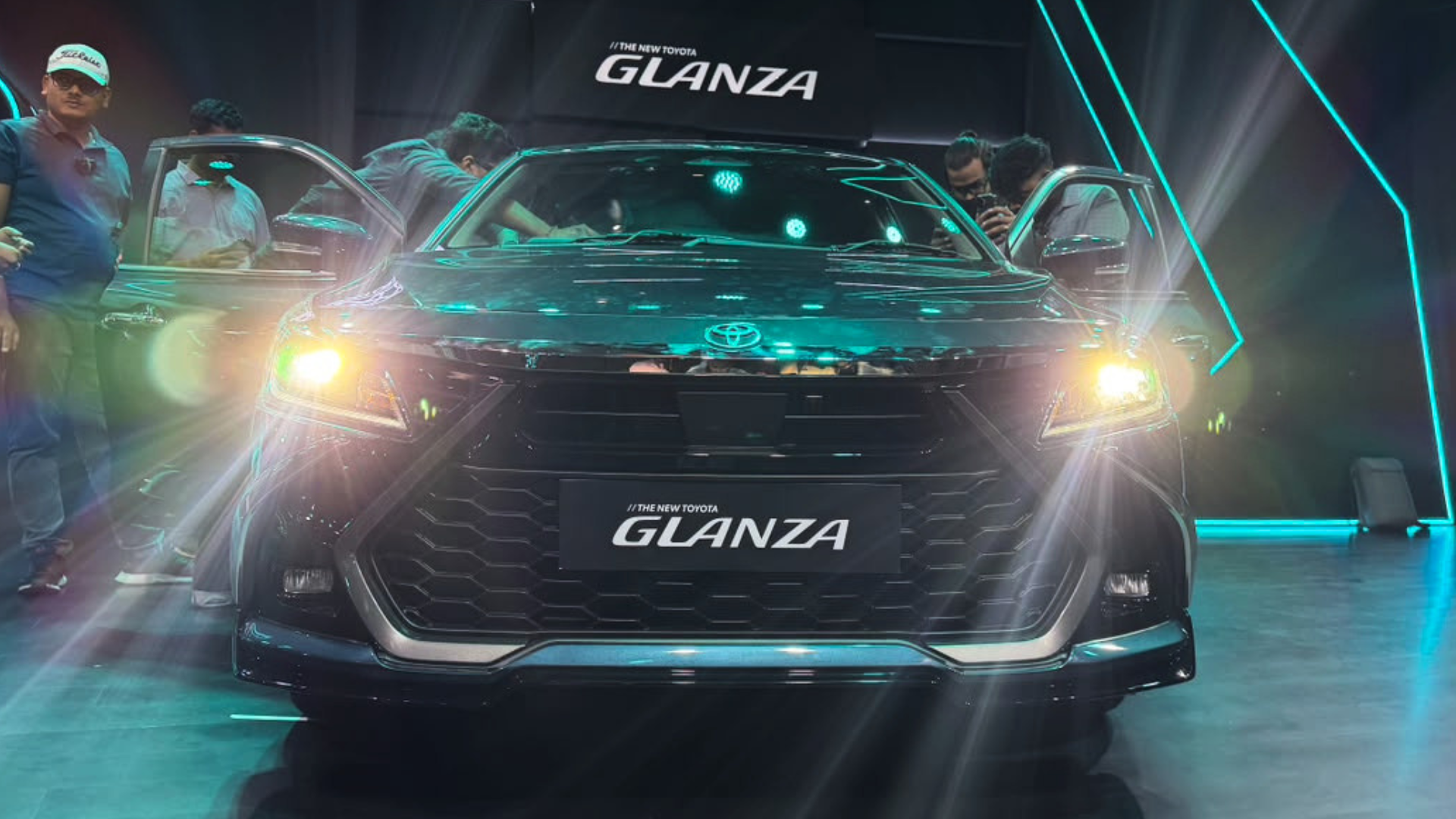 2026 Toyota Glanza Facelift Exterior Front Grille View