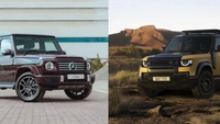 Mercedes-Benz G450d vs Land Rover Defender 110 Diesel Trophy Edition