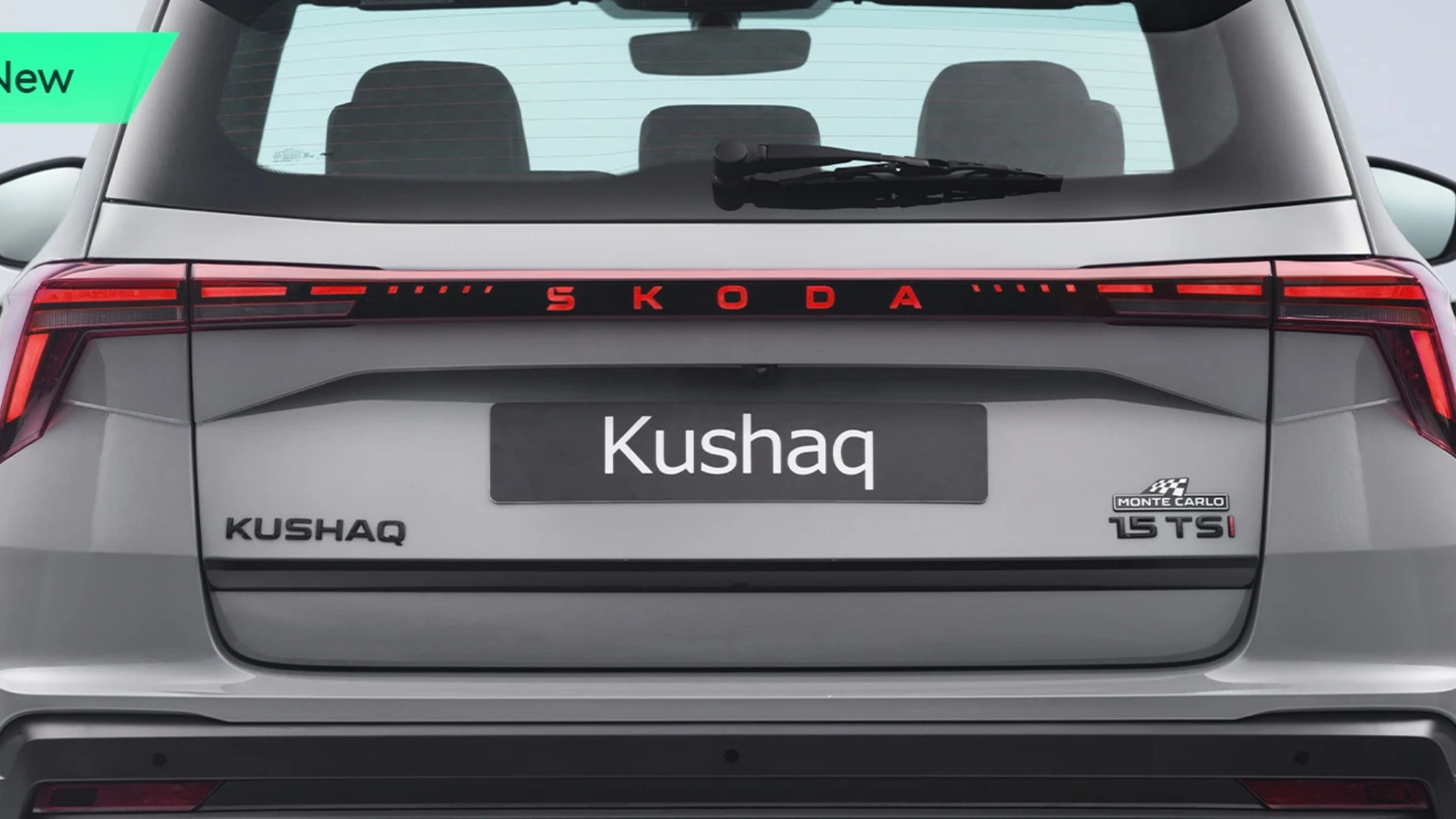 Skoda Kushaq Facelift Rear