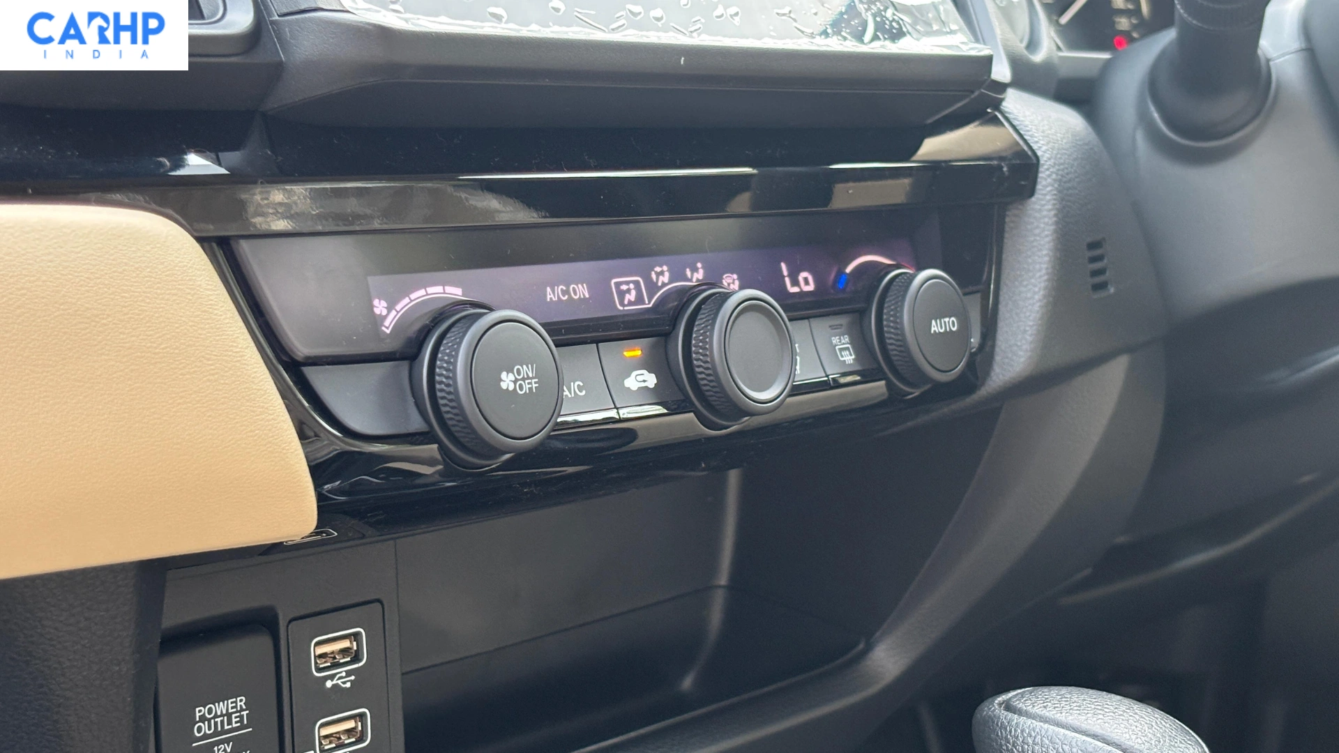 Honda city facelift V CVT rear ac vents 