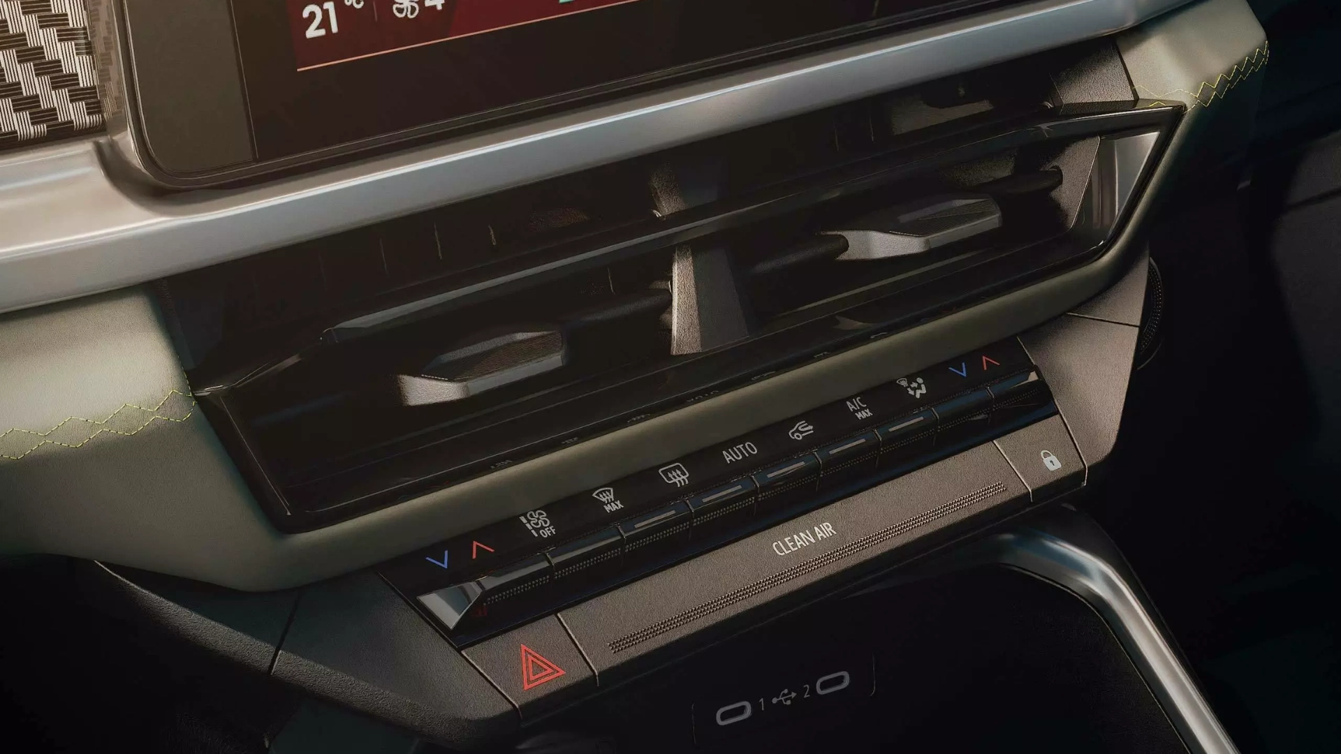 new Renault duster interior close up