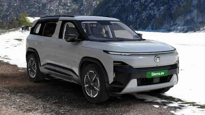 Tata Sierra EV Advventure Pure Grey