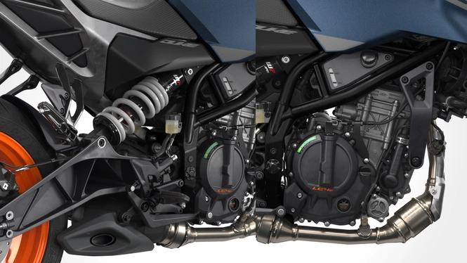 KTM 125 Duke Engine and Rear Shock