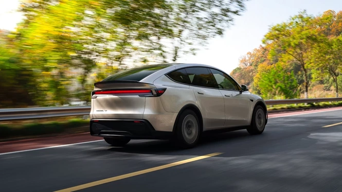 Tesla Model Y L Side Rear View