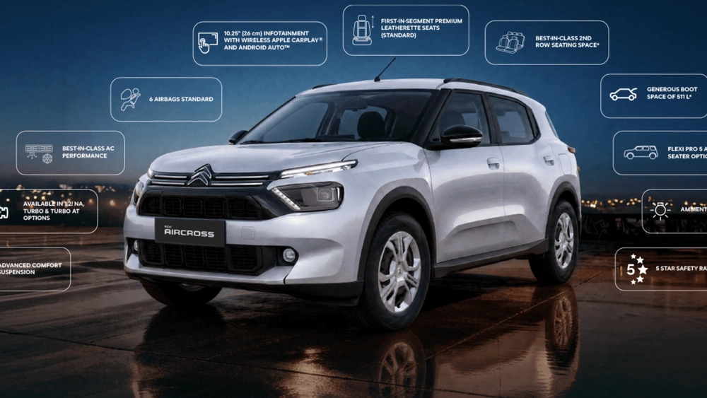 Citroen Aircross Premium Packages Announced