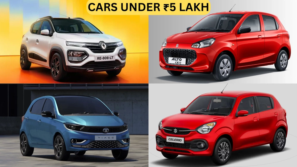 Every Car Under 5 Lakhs On-Road You Can Buy in 2026