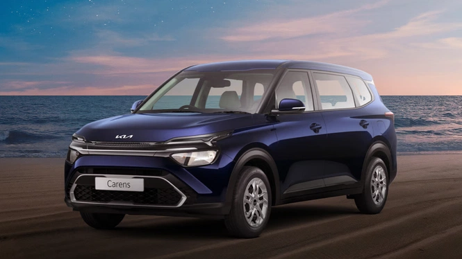 Kia Carens Navy Blue