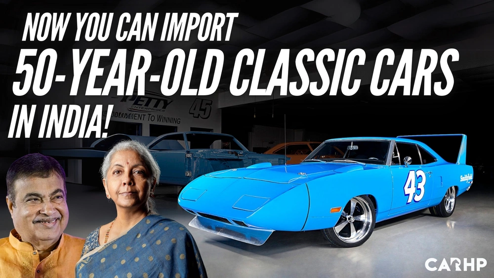 Now You Can Import 50 Year Old Classic Cars In Ind...