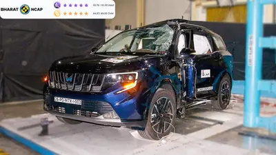 Mahindra XUV 7XO Scores 5 Stars in Bharat NCAP, Gets Near-Perfect Adult Safety Score
