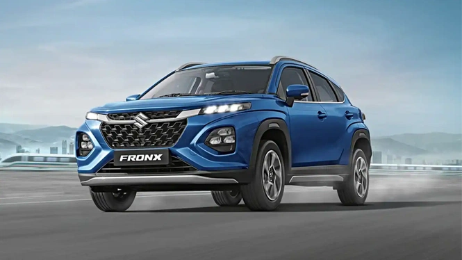 Maruti Fronx Blue