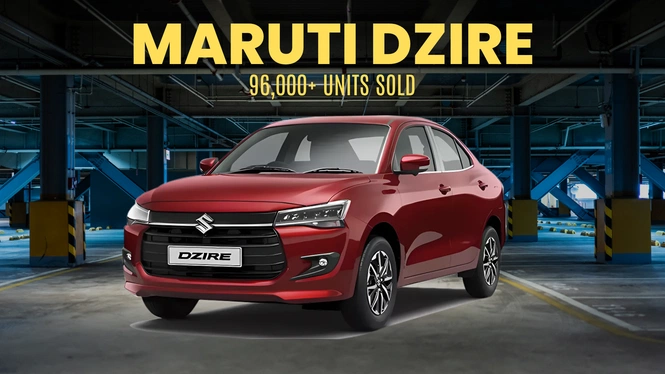 dzire in red best seller 2025 