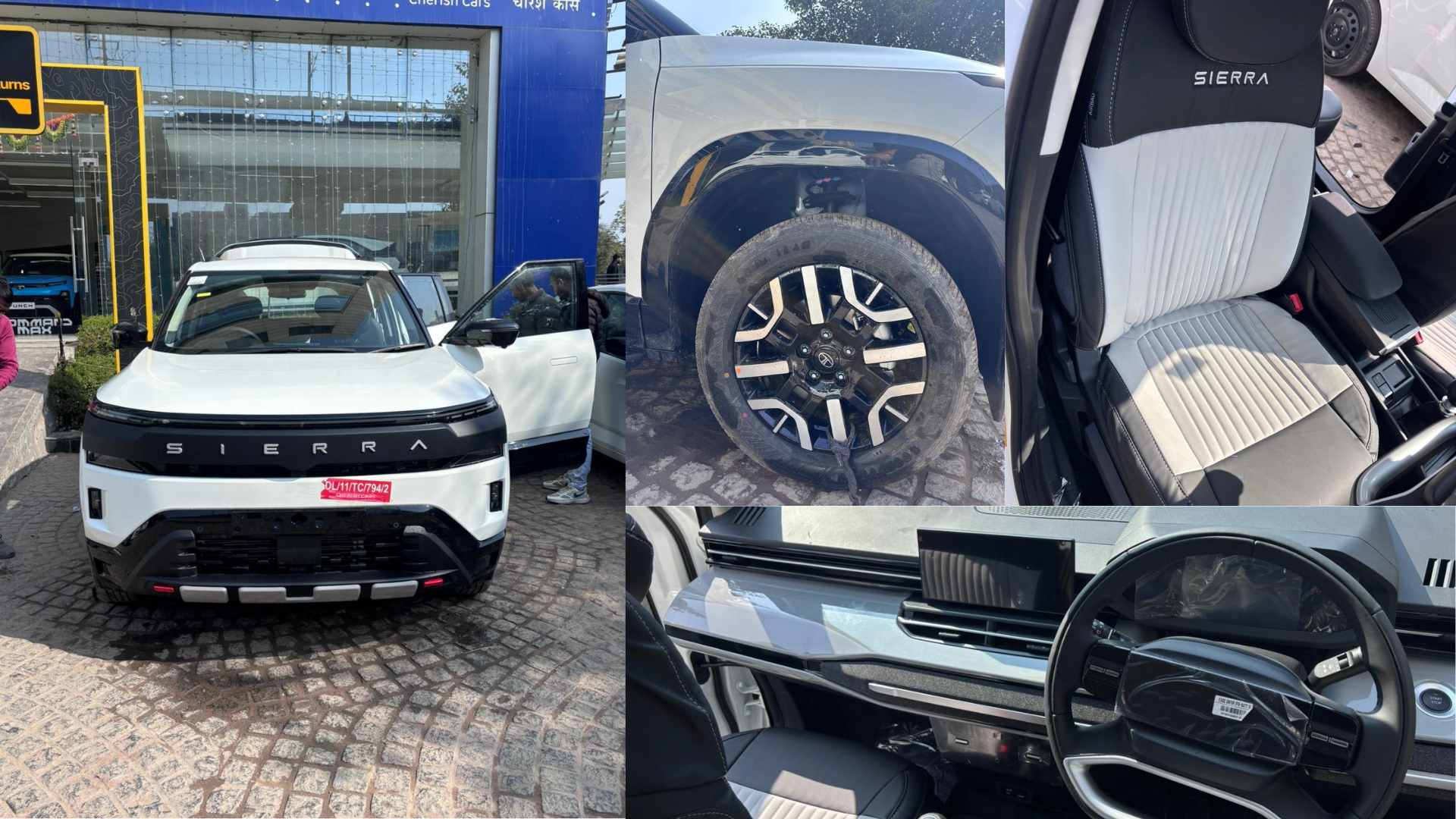 Tata Sierra Adventure Model Detailed In Real Life Images