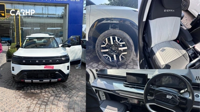 Tata Sierra Adventure Model Detailed In Real Life Images