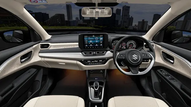 Maruti Suzuki Dzire Interior Front Cabin View