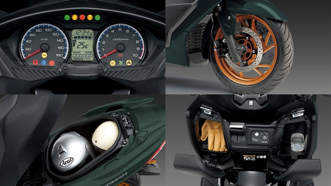 Suzuki Burgman 400 Features