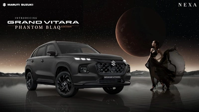 The All Black Maruti Suzuki Grand Vitara Phantom Blaq Edition Is Here