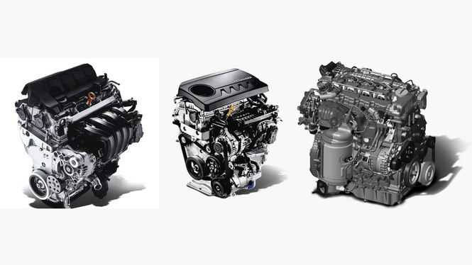 Kia Carens Clavis engine options