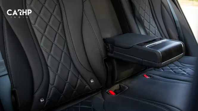 BYD Sealion 7's ISOFIX child seat mounting point in the rear row