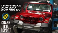Mahindra Thar ROXX, XUV 3XO, and the XUV 400 EV Scores 5-Star Safety In Bharat NCAP!