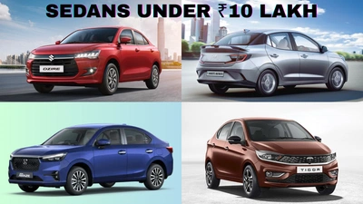 Best Sedans Under ₹10 Lakh in 2026