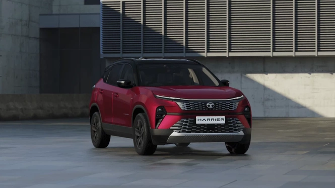 Tata Harrier Petrol Nitro Crimson