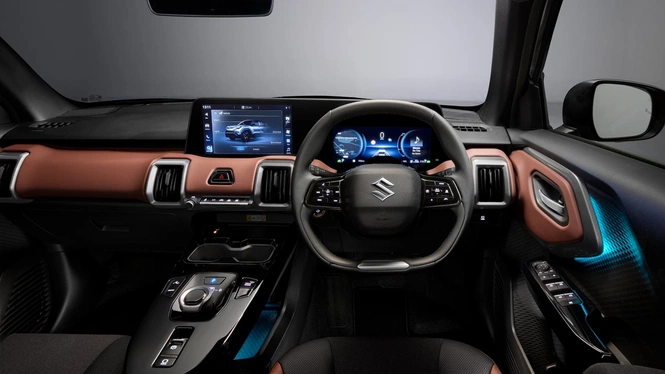 Maruti e Vitara interior