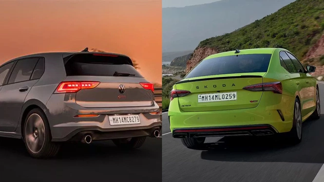 olf gti vs octavia rs rear