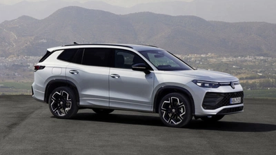 Volkswagen Teases Tayron Three-Row SUV Ahead of India Launch