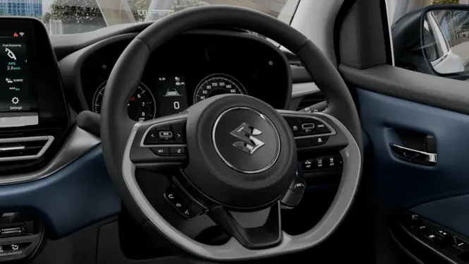 Maruti Suzuki Baleno 2026 facelift steering wheel