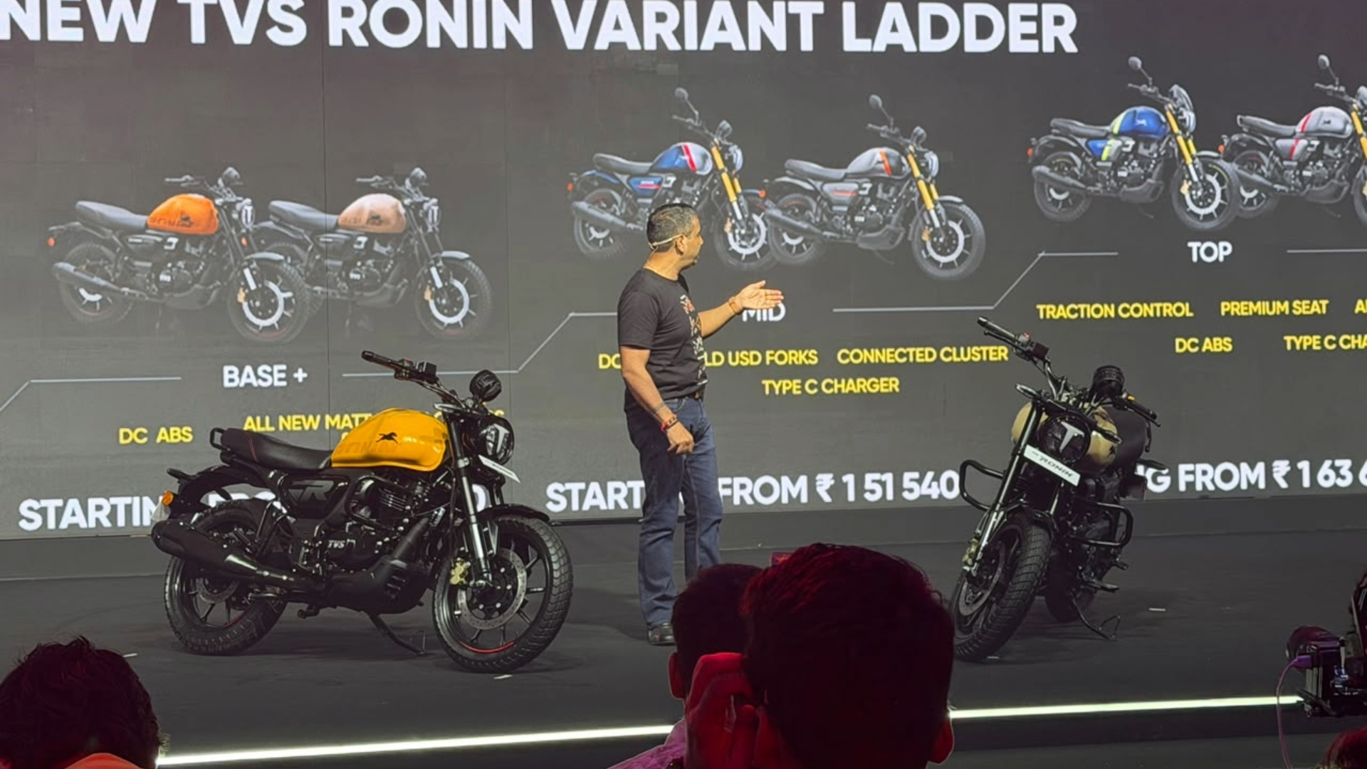 TVS Ronin Refreshed With Traction Control and Type-C Charger, Prices Start at Rs 1,42,490