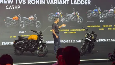 TVS Ronin Refreshed With Traction Control and Type-C Charger, Prices Start at Rs 1,42,490