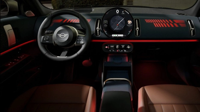 new mini countryman interior jcw