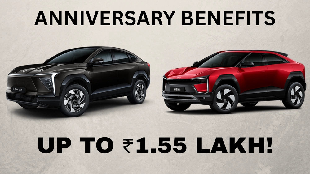 Mahindra Offers Benefits Up to ₹1.55 Lakh on BE 6 and XEV 9e