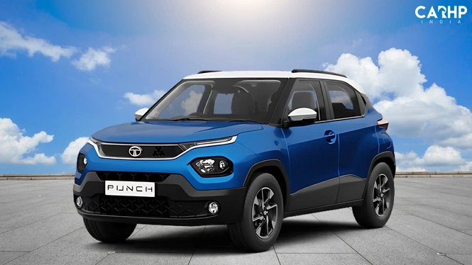 blue tata punch