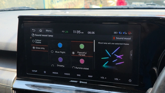 2020 Kia Seltos GTX+ Ambient Lighting