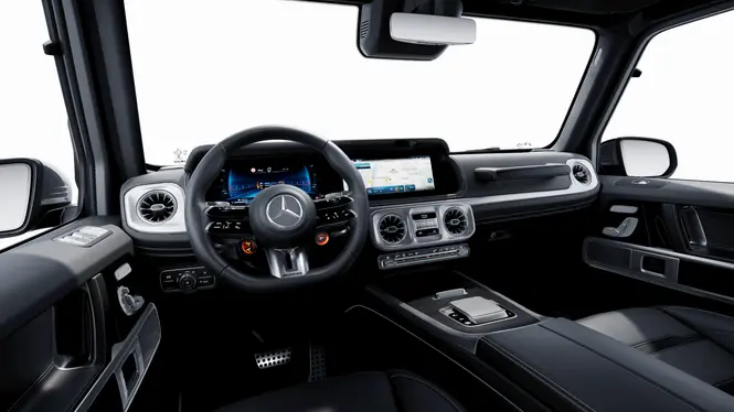 Mercedes-AMG G 63 Offroad PRO Interior Front Cabin View