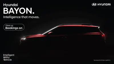Hyundai Bayon Bookings Open at Rs 11,000, Launch Set for Festive Season