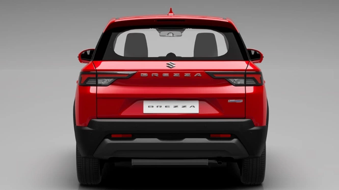 Maruti Brezza LXi rear 