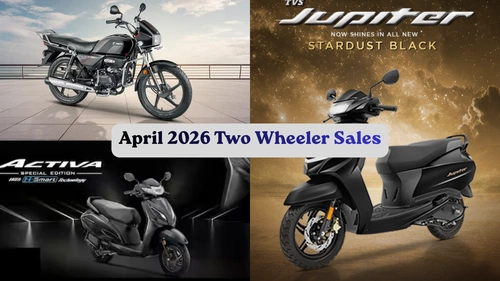 Hero and Honda Lead April 2026 VAHAN Registrations Image