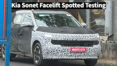 Kia Sonet Facelift Spotted Testing - What Does It Reveal?