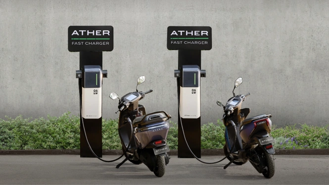Ather Fast Charging Station