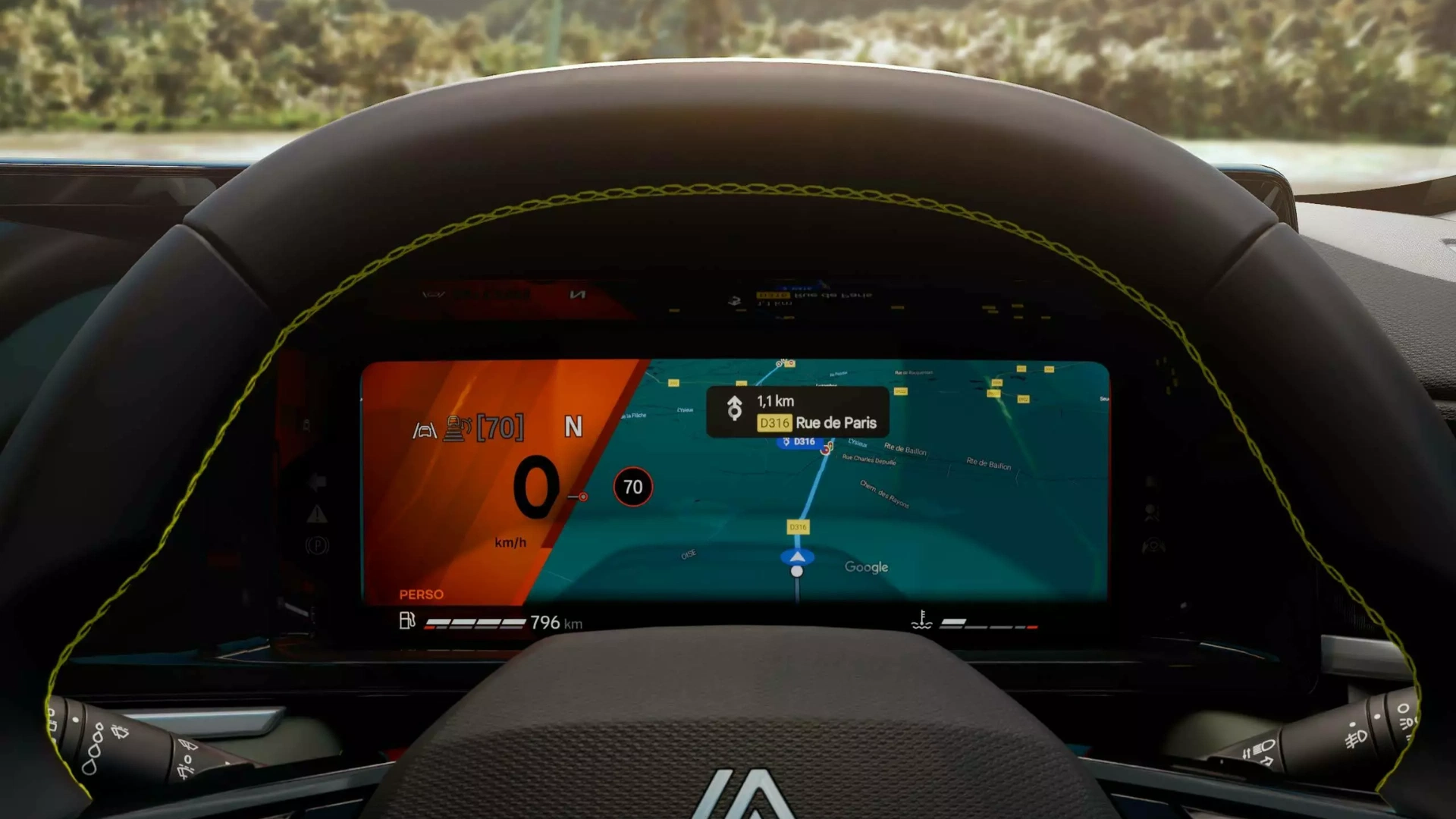 new Renault duster interior close up